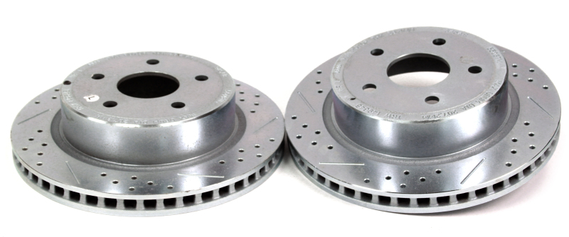 Dodge Ram 1500 Brake Rotors (2) - Rear - Baer Brakes - Slot & Drilled - `04-`06